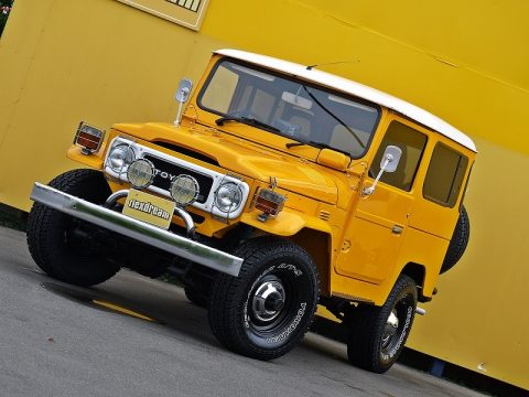 ランクル40　BJ41V　FD-Classic　イエロー　ホワイト　5